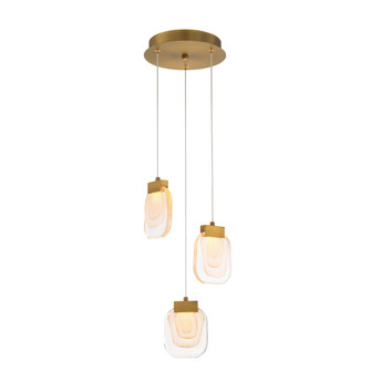 Paget LED Chandelier in Gold (40|38042010)