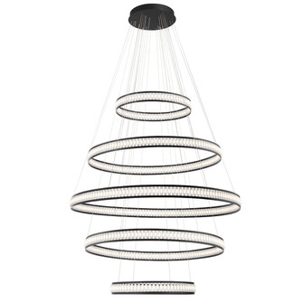 Forster Five Light Chandelier in Black (40|37503017)