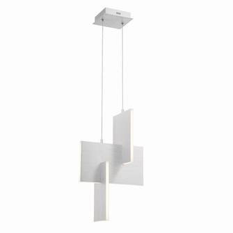 Coburg LED Pendant in Anodized Silver (40|37347035)