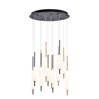 Cumberland LED Chandelier in Mixed (40|37235031)
