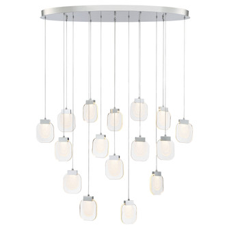 Paget LED Chandelier in Chrome (40|37194027)