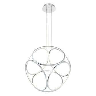 Glenview LED Pendant in Chrome (40|37102012)