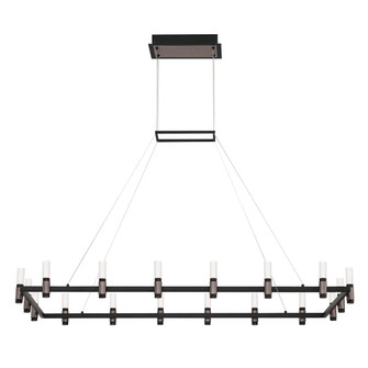 Altamont LED Chandelier in Satin Nickel-Black Mix (40|37048013)