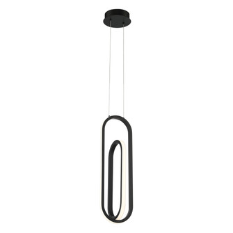 Demark LED Pendant in Matte Black (40|37038014)