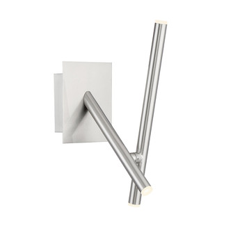 Crossroads LED Wall Sconce in Satin Nickel (40|36252022)