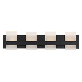 Cambridge LED Vanity in Matte Black (40|35656023)