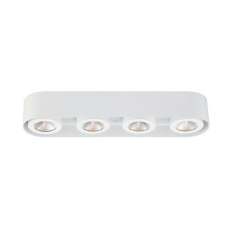 NYMARK NYMARK,4LT LED SURFACE MNT,WHT in White (40|33619019)