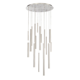 Santana LED Chandelier in Satin Nickel (40|31445025)