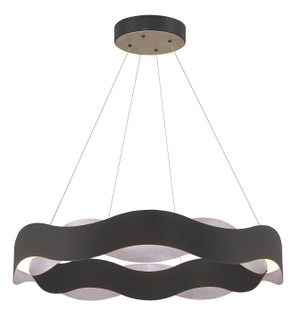 Vaughan LED Chandelier in Silver-Black Mix (40|31384021)