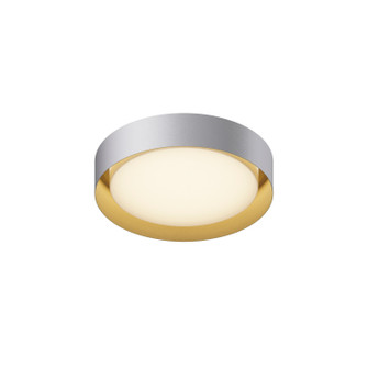 Echo LED Flush Mount in White/Gold (86|E51012WTGLD)