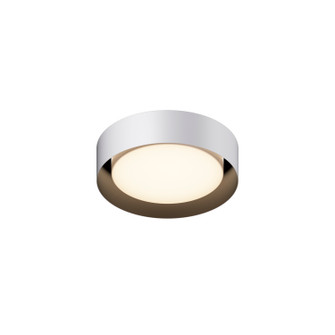Echo LED Flush Mount in White / Black (86|E51010WTBK)