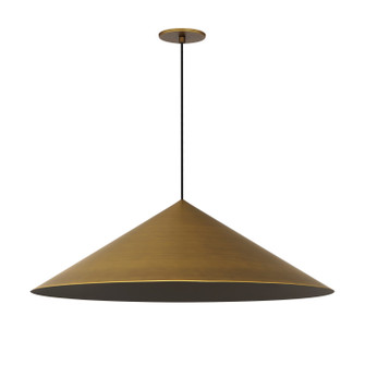 Pitch LED Pendant in Antique Brass (86|E34503AB)