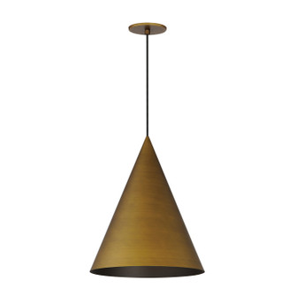 Pitch LED Pendant in Antique Brass (86|E34501AB)
