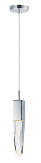 Quartz LED Mini Pendant in Polished Chrome (86|E3124220PC)