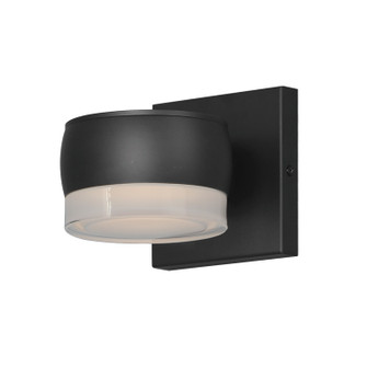 Modular LED Outdoor Wall Sconce in Black (86|E3016110BK)
