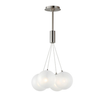 Burst LED Pendant in Satin Nickel (86|E2508454SN)