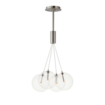 Burst LED Pendant in Satin Nickel (86|E2508418SN)