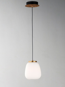 Soji LED Pendant in Black / Gold (86|E2506392BKGLD)