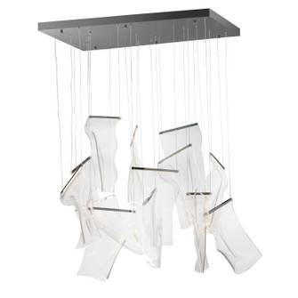 Rinkle LED Pendant in Brushed Gunmetal (86|E24878133BGM)