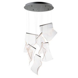 Rinkle LED Pendant in Brushed Gunmetal (86|E24875133BGM)