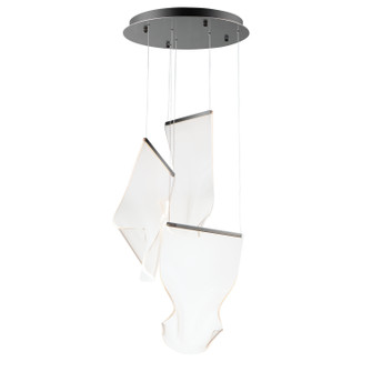Rinkle LED Pendant in Brushed Gunmetal (86|E24874133BGM)