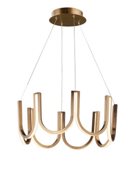 You LED Pendant in Brushed Champagne (86|E24853BCN)