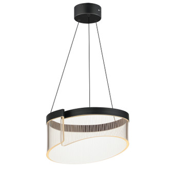 Sonata LED Pendant in Black (86|E24771133BK)