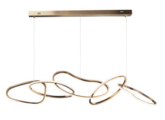 Unity LED Pendant in Brushed Champagne (86|E24616BCN)