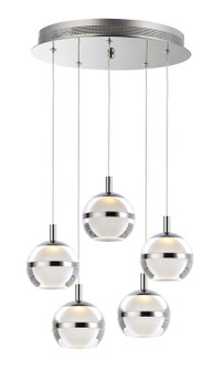 Swank LED Pendant in Polished Chrome (86|E2459593PC)