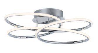 Coaster LED Flush Mount in Polished Chrome (86|E24134PC)