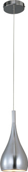 Teardrop One Light Pendant in Satin Nickel (86|E24055SN)