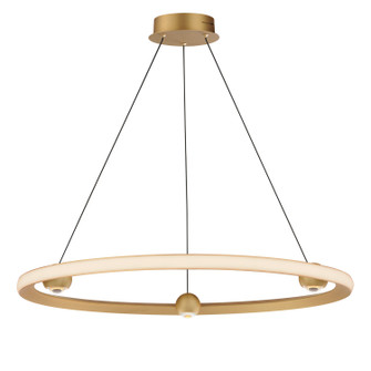 Nodes LED Pendant in Gold (86|E23513GLD)