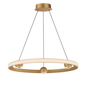 Nodes LED Pendant in Gold (86|E23512GLD)