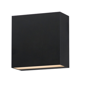 Cubed LED Outdoor Wall Sconce in Black (86|E23224BK)