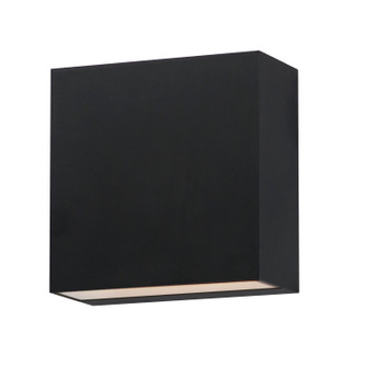 Cubed LED Outdoor Wall Sconce in Black (86|E23222BK)