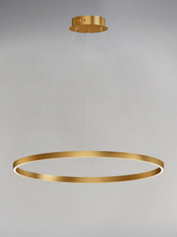 Groove WiZ LED Pendant in Gold (86|E22726GLD)