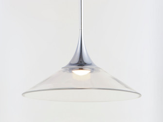 Cono LED Pendant in Polished Chrome (86|E2153624PC)
