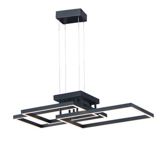 Traverse LED LED Pendant in Black (86|E21515BK)