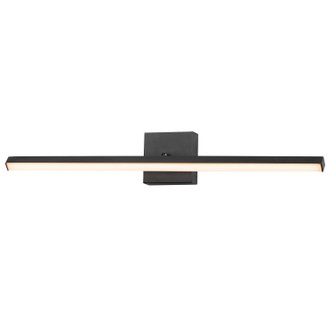 Hover LED Wall Sconce in Black (86|E21374BK)