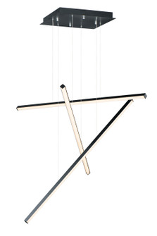 Hover LED Pendant in Black (86|E21373BK)