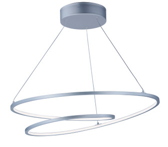 Cycle LED Pendant in Matte Silver (86|E21325MS)