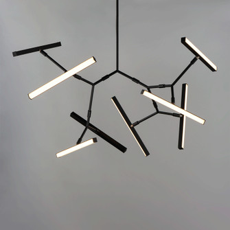 Robotica LED Pendant in Black (86|E21246BK)