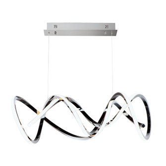Signature LED Pendant in Black Chrome (86|E20468BC)