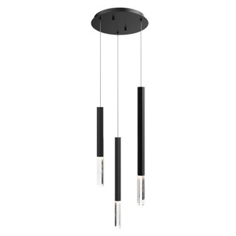 Diaphane LED Pendant in Black (86|E1102395BK)