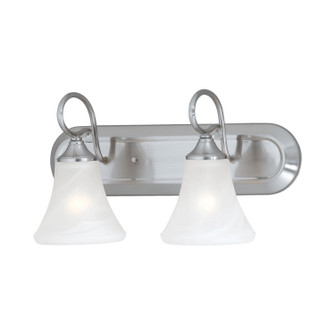 Elipse Two Light Vanity in Brushed Nickel (45|SL744278)