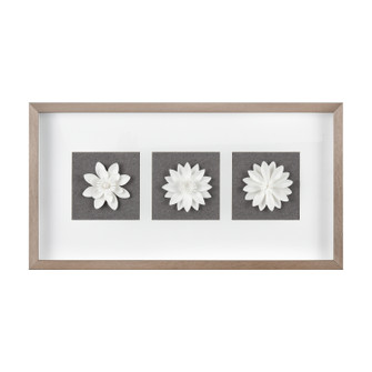 Floral Shadow Wall Art in White (45|S00569833)