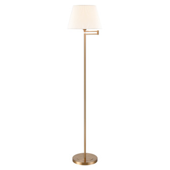 Scope One Light Floor Lamp in Aged Brass (45|S00199606)