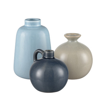 Andra Vase - Set of 3 in Light Blue (45|S001710031S3)