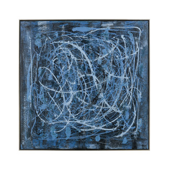 Blue Rhythm Wall Art in Blue (45|S00168128)