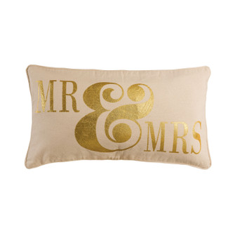 Mr. and Mrs. Pillow in White (45|PLW018)